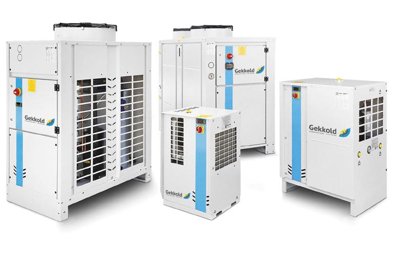 Промышленные чиллеры с воздушным охлаждением конденсатора Gekko Air R