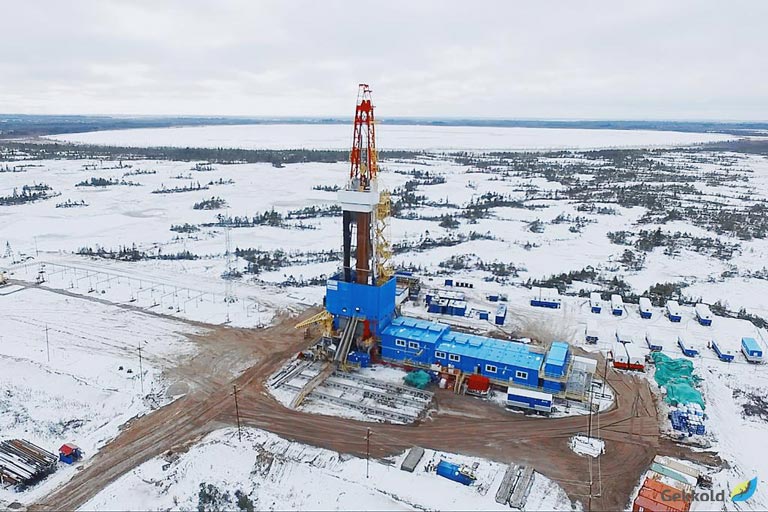 Самотлорское месторождение. КСП-5. ИХАЛ №5 и Административно-бытовой корпус, г. Нижневартовск