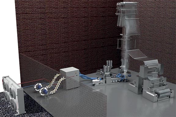 В поисках совершенства в охлаждении линий по выдуву пленки