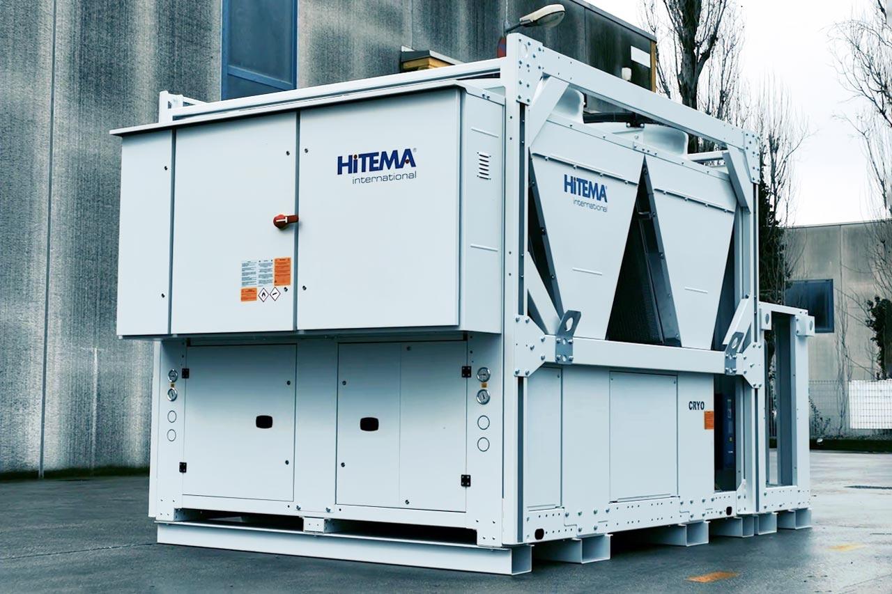 Промышленный тепловой насос HITEMA HBS.R32: мобильность и надежность в одном решении