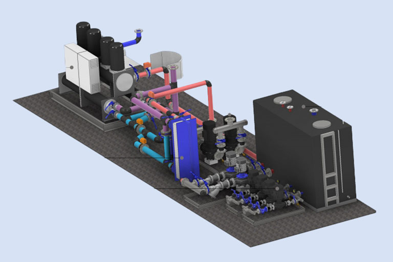 Энергоэффективная система охлаждения для производства ДСП на базе оборудования Ruidong