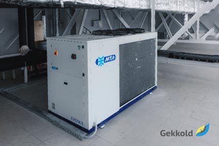 Чиллер MTA CYGNUS для пивоваренного производства «Кампиво»